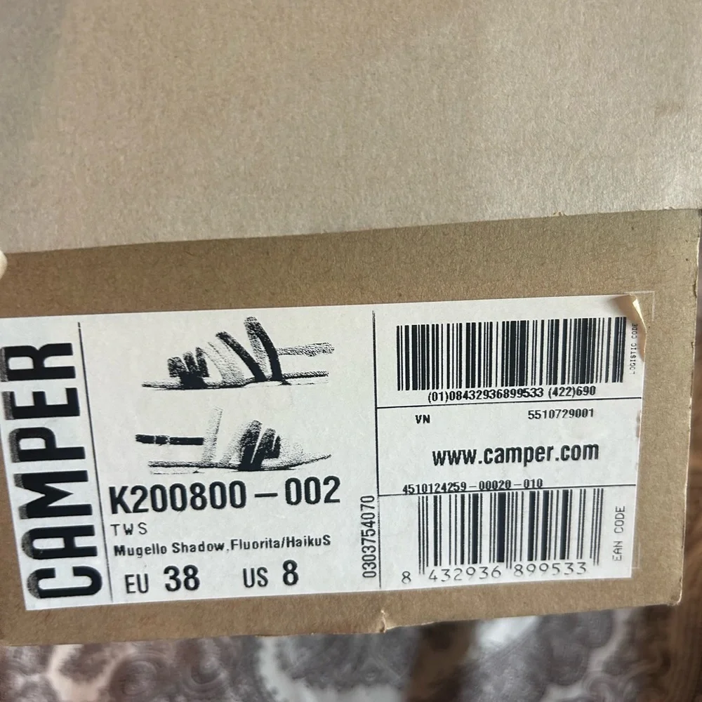 Camper sandals size 8 EU 38 Mugello Shadow - Picture 7 of 8